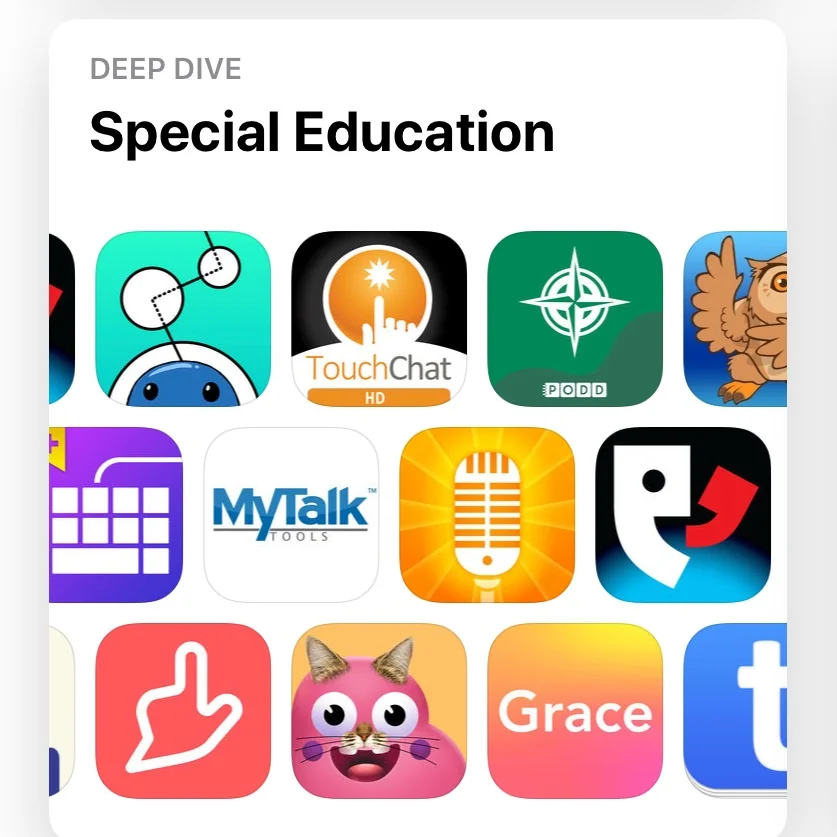 Artwork for Apple Store Feature: Special Education