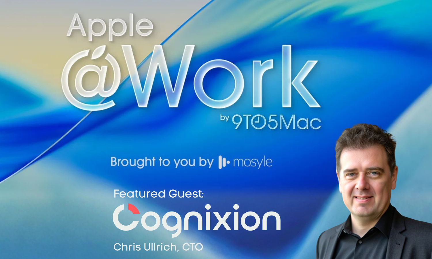 Artwork for Apple @ Work: Cognixion Episode featuring CTO Chris Ullrich